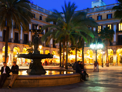 Barcelone Placa Reial