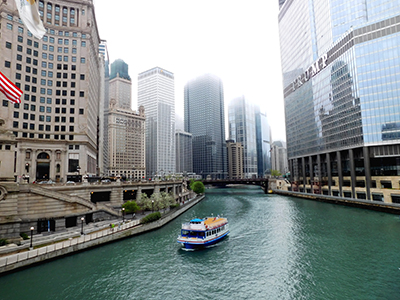 Croisière sur la rivière Chicago