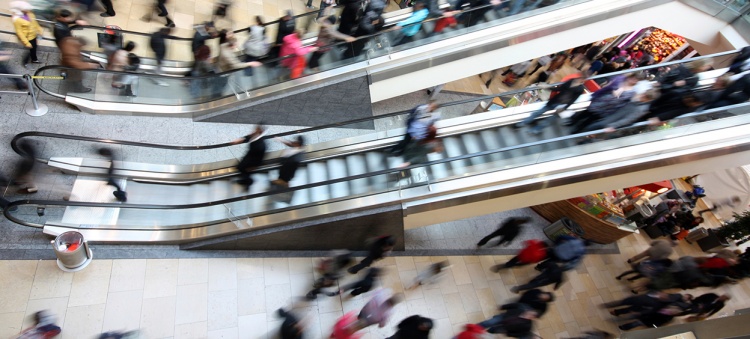 Shopping Mall Escalator